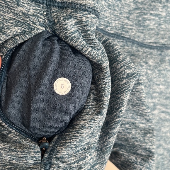 Lululemon Always Alert 1/2 Zip Sz 6 - Picture 8 of 9